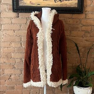 Amano Rust Knit Handmade Sweater